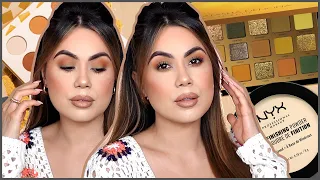 Get Ready With Me Smokey Nude Orange Makeup Look