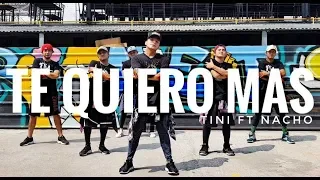 TE QUIERO MAS by Tini ft Nacho | Zumba | Latin Pop | Kramer Pastrana