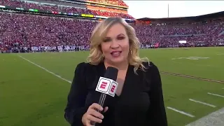 Crowd reaction: Caleb Williams named Oklahoma starting quarterback vs TCU