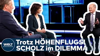 KAMPF UMS KANZLERAMT: Sonntagsfrage! Trotz Höhenflugs - Darum steckt Olaf Scholz in einem Dilemma