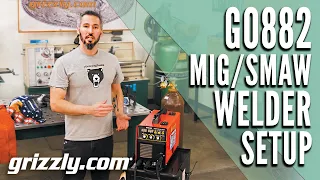 How To Setup Your G0882 MIG Welder | Grizzly Industrial