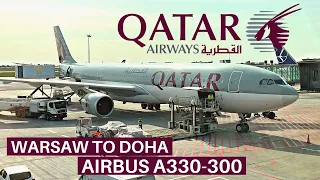 QATAR AIRWAYS AIRBUS A330-300 (ECONOMY) | Warsaw - Doha