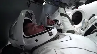 SpaceX Crew Dragon ISS dock (No Time for Caution Interstellar edit)