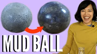 How to Make a Shiny MUD BALL | DIY Dorodango -- Japanese Polished Clay Ball