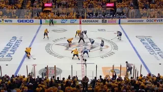 2018 Stanley Cup. R2, G7. Jets vs Predators. May 10, 2018