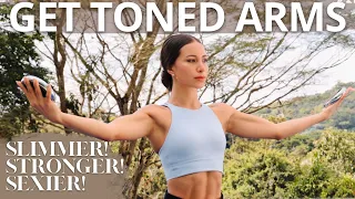 10 MIN TONE YOUR ARMS WORKOUT | Get Slimmer, Stronger and Sexier Arms | 21 Day Challenge