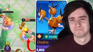 GOLDEN BADGE DODRIOS are just a NIGHTMARE to deal with | Pokemon Unite