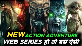 Top 8 Best Action Adventure  Web Series in Hindi Dubbed On Netflix Prime Video  | New Web Series