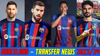 🔵🔴 BARCELONA -  Latest Transfer News! (2023) ft. Messi, Roque, Gundogan 🔵🔴