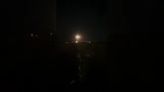 Antonov An-225 MRIYA night landing in Hostomel airport (Ukraine)