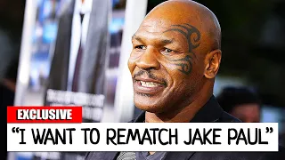 5 MINUTE AGO: Mike Tyson IMMEDIATE REACTION On Jake Paul Calling Him Out For REMATCH