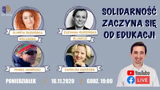 Solidarność zaczyna się od edukacji