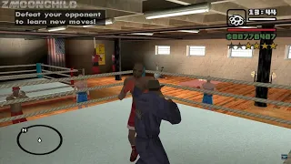 Los Santos Gym Moves in 60 seconds - GTA San Andreas