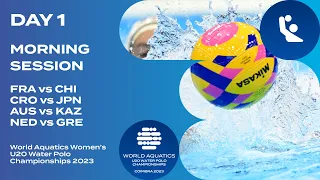 Morning Session | Day 1 | World Aquatics Women’s U20 Water Polo Championships 2023