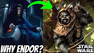 Why Palpatine Chose Endor for the Death Star? #shorts