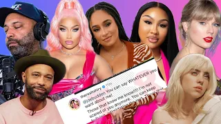 ‼️Joe Budden RESPONDS to Backlash, Nicki Minaj put Celebrities on to Stationhead. Billie Eilish albu