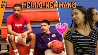 LaMelo Ball Talks TRASH To Julian Newman! Jaden Newman Is NERVOUS! Julian & His GF Break Up!?