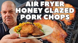 Delicious Air Fryer Honey Glazed Pork Chops