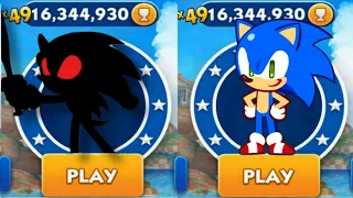 Sonic Dash - Slugger Sonic VS Andronic _ Movie Sonic vs All Bosses Zazz Eggman