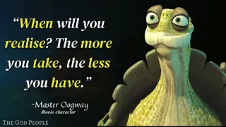 Top 15 Quotes Of Master Oogway KUNG FU PANDA