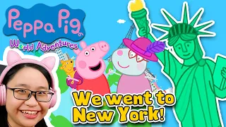 Peppa Pig World Adventures - We went to NEW YORK!!!