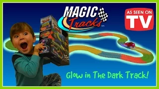 New Magic Tracks Toy Epic FAIL | As Seen On TV Glow in The Dark Tracks | Toy Unboxing & Review