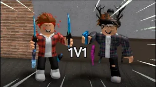 1v1 with @ykchase in Murder Mystery 2!