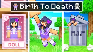 The BIRTH To DEATH of a DOLL in Minecraft!