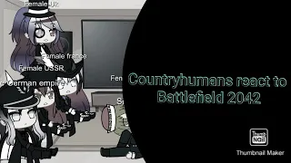 Countryhumans react to Battlefield 2042