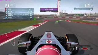 F1 2013 Austin Gameplay |HD|