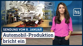 Automobil-Produktion bricht ein | hessenschau vom 08.01.2022