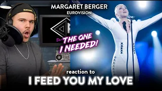 First Time Reaction Margaret Berger I Feed You My Love EUROVISION | Dereck Reacts