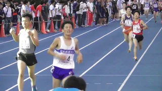 【頑張れ中大】 世田谷記録会 5000m12組 茂川PB・江連 2017.7.1