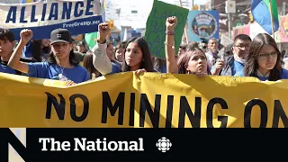 Thousands protest mining exploration on Indigenous land in Ontario