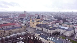 Munich Landmarks - A Drone View || Beauty of Symmetry in Munich || A Trailer for the NEXT Release