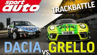 Dacia vs Grello | Winner 24h Nürburgring vs slowest car of 24h | Tracktest sport auto