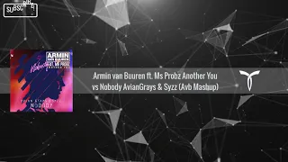 Armin van Buuren ft. Mr Probz Another You vs Nobody Avian Grays & Syzz (Avb Mashup)