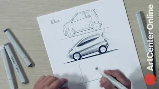Professional Car Design: Sketching a City Car