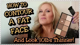 Contour A Round Face To Look Thinner & Younger