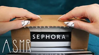 ASMR Sephora summer sale haul (🎧 soft spoken, light tapping & scratching)