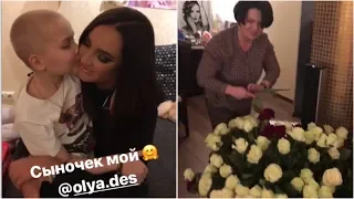 Бузова🤗 Съемка клипа и встреча с родными🌸 Сторис (Stories) 01.02.2017