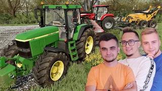 "Od Zera do Farmera"#19 ☆ Farming Simulator 22 ☆ Orka poplonu! Nowa maszyna do kamieni! ㋡MST