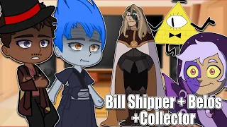 Disney Villains React to Bill Shipper + Belos(Gravity falls+owl house) | Gacha Club | Full Video