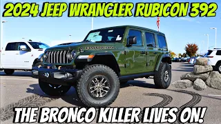 2024 Jeep Wrangler Rubicon 392 In Sarge Green +  Sky One Roof: This Punishes The Bronco Raptor!!!