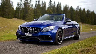 Mercedes C63s AMG Convertible with 510hp - Test & Review