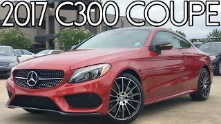 2017 Mercedes Benz C300 Coupe Full REVIEW, Start Up, EXHAUST