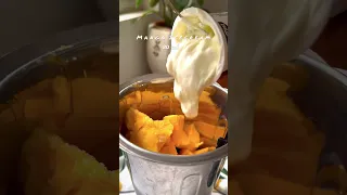 3 ingredient mango ice cream 🤍