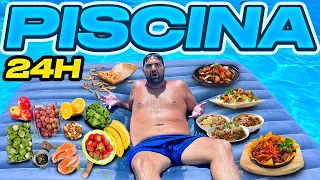 MANGIO per 24 ORE in PISCINA in Villa Elites 🏊‍♂️🍕