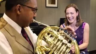 Wynton Marsalis takes the Sarah´s Music Horn Challenge