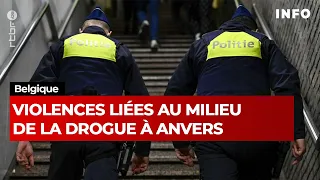 Anvers : violences liées au milieu de la drogue - JT RTBF